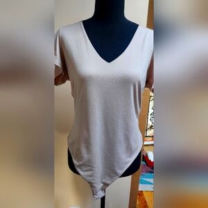 Pink Lily | Tan | Bodysuit